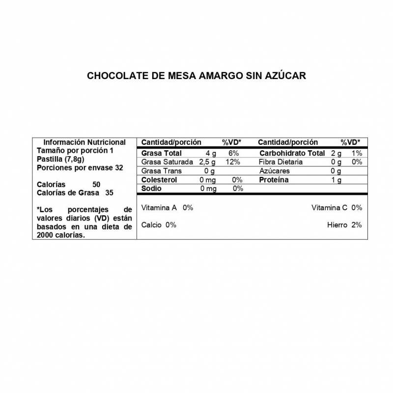 Chocolat Girones - Cacao en Poudre à la Stévia