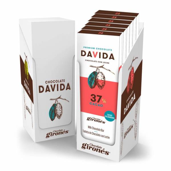 Barra 37% cacao DAVIDA