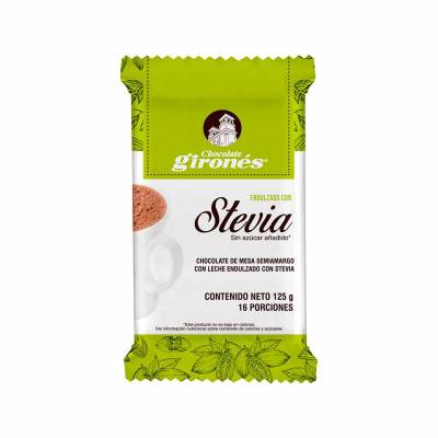 Chocolate de Mesa Light con Stevia Girones