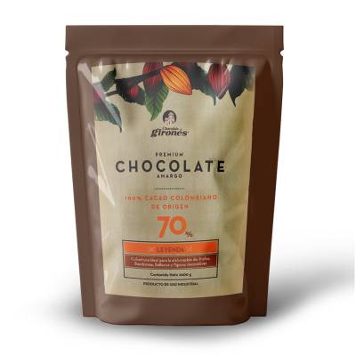 Cobertura de Chocolate 70% Cacao
