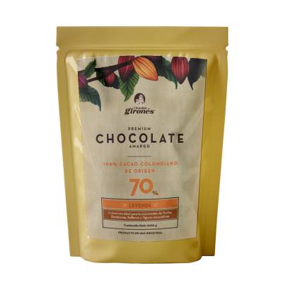 Couverture de chocolat noir...