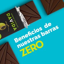 Disfruta sin límites: 😍¡Desliza y descubre cómo el chocolate puede ser saludable y delicioso con nuestras barras DAVIDA ZERO!. 🍫💚 . . . #chocoloversdavida #beneficios #lineazero #fibradietetica #metabolismo #salud #sinazucar #chocolate
